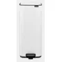 Brabantia Bo Pedal Bin 30 L Ristkülikukujuline Terasest Valge