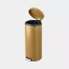 Jäätmemahuti Brabantia 238765 Ümmargune Teras Kuldne Läbimõõt 29,3 cm Sügavus 380 mm Kõrgus 679 mm