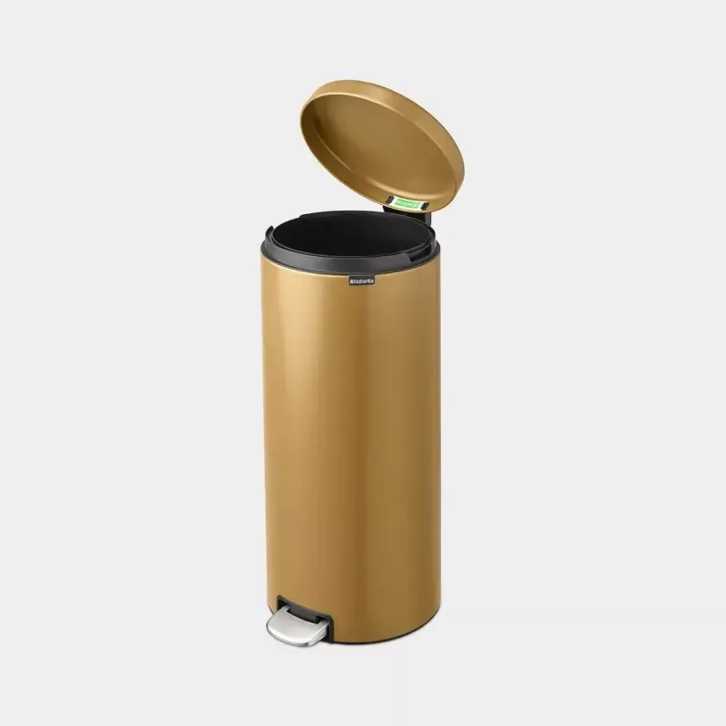 Jäätmemahuti Brabantia 238765 Ümmargune Teras Kuldne Läbimõõt 29,3 cm Sügavus 380 mm Kõrgus 679 mm