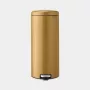Jäätmemahuti Brabantia 238765 Ümmargune Teras Kuldne Läbimõõt 29,3 cm Sügavus 380 mm Kõrgus 679 mm