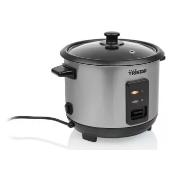 Riisikeetja Tristar RK-6146 — 1 L maht, 400 W, must/hõbedane