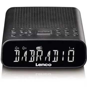 Lenco CR-606BK must rihmülekandega USB-plaadimängija, mudel CR-606BK