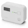 Süsinikmonooksiidi andur Alecto COA3910 — elektrokeemiline CO-andur, patareitoitega, valge, 110×78×37 mm