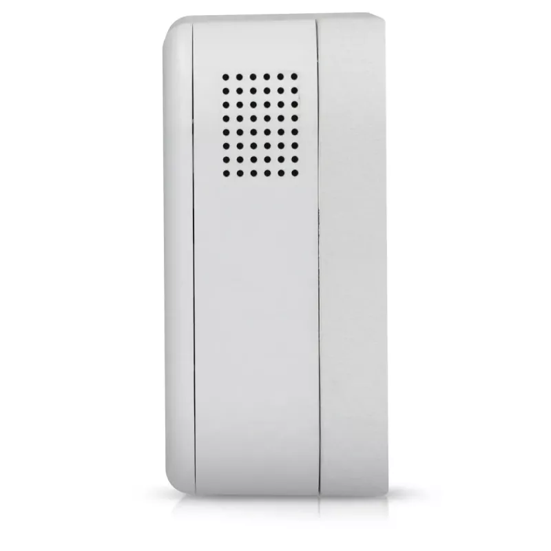 Süsinikmonooksiidi andur Alecto COA3910 — elektrokeemiline CO-andur, patareitoitega, valge, 110×78×37 mm