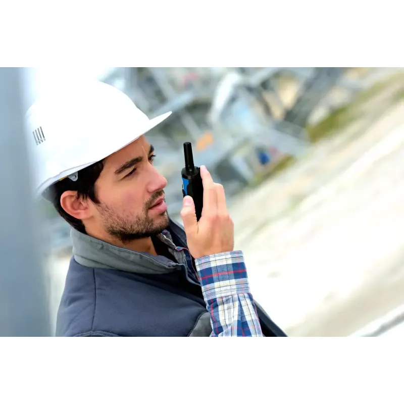 Alecto FR175BW kahesuunaline raadio 8 kanalit 446 MHz must sinine