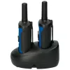 Alecto FR175BW kahesuunaline raadio 8 kanalit 446 MHz must sinine