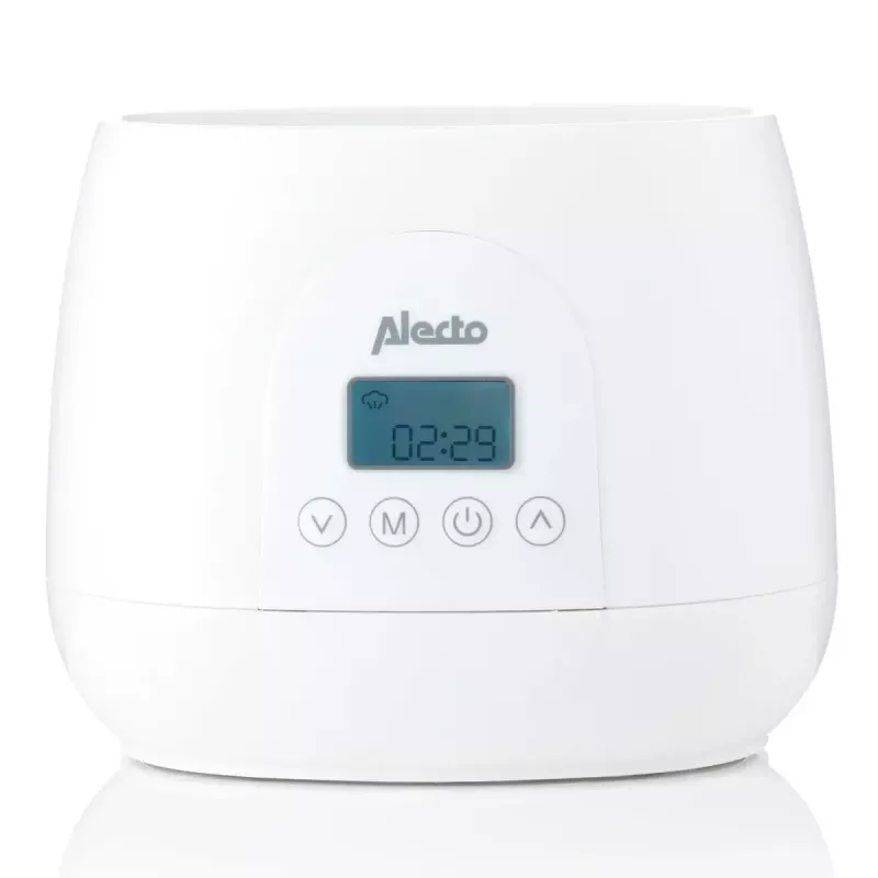 Pudelisoojendaja Alecto BW700TWIN — kahekordne 3-ühes elektriline pudelisoojendaja, 512 W, 230 V, valge