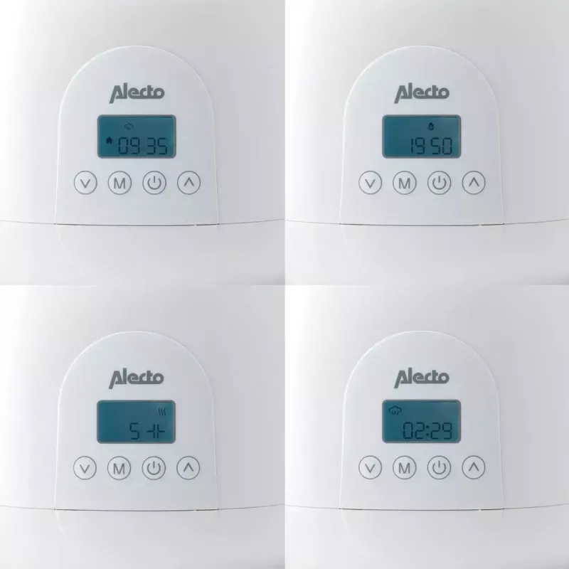 Pudelisoojendaja Alecto BW700TWIN — kahekordne 3-ühes elektriline pudelisoojendaja, 512 W, 230 V, valge