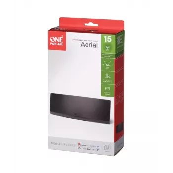 Siseantenn One For All Design Line DVB-T Curved EX 45dB 5G