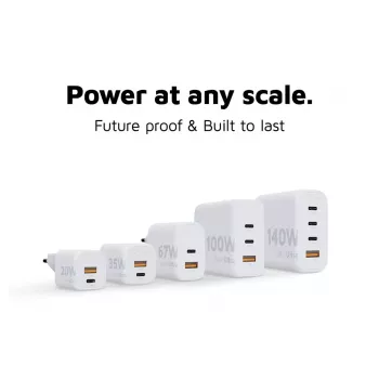 Siselaadija Xtorm 100W GaN² Ultra seinakontakti kiirlaadija 2 USB-C-ga