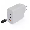 Siselaadija Xtorm 100W GaN² Ultra seinakontakti kiirlaadija 2 USB-C-ga