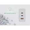 Siselaadija Xtorm 100W GaN² Ultra seinakontakti kiirlaadija 2 USB-C-ga