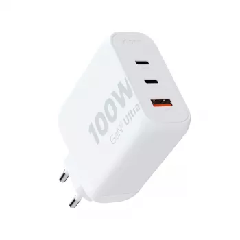 Siselaadija Xtorm 100W GaN² Ultra seinakontakti kiirlaadija 2 USB-C-ga