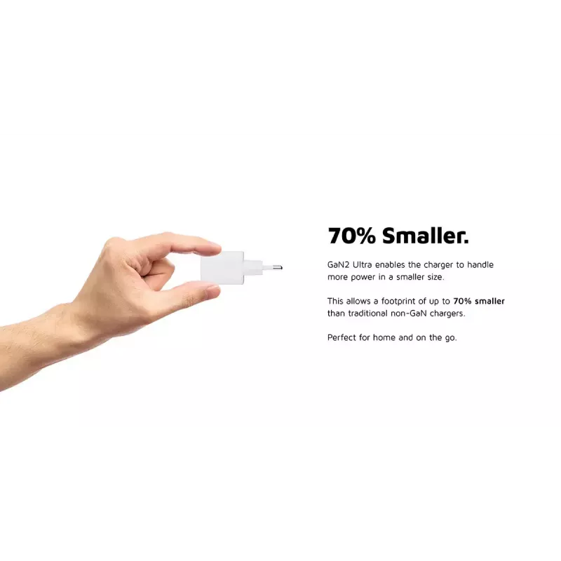 Xtorm 35W GaN² Ultra seinalaadija, siseruumides kasutamiseks, USB USB-C, kiirlaadimine, valge