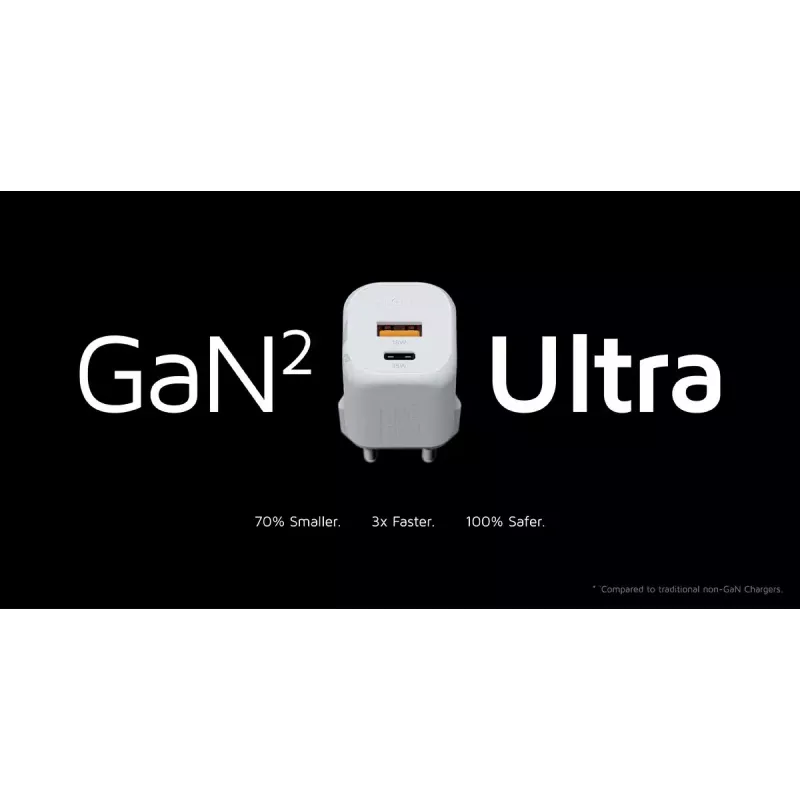Xtorm 35W GaN² Ultra seinalaadija, siseruumides kasutamiseks, USB USB-C, kiirlaadimine, valge