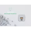 Xtorm 35W GaN² Ultra seinalaadija, siseruumides kasutamiseks, USB USB-C, kiirlaadimine, valge