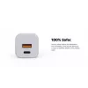 Xtorm 20W GaN² Ultra seinaker — 20 W, USB-C, sisetingimustesse, valge