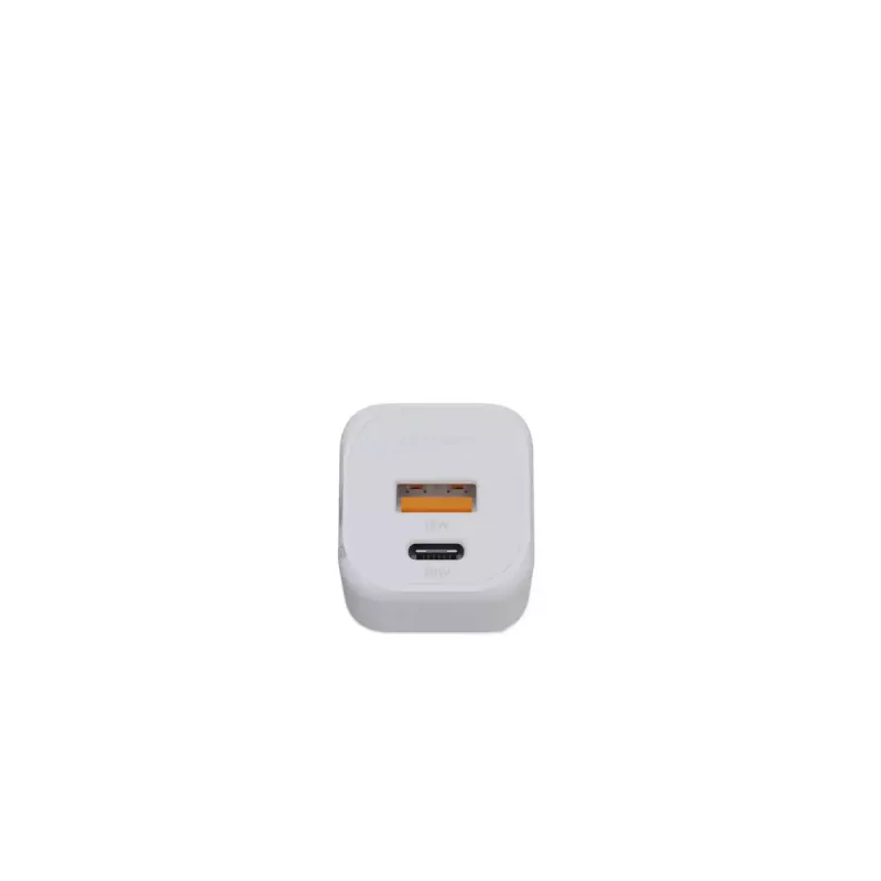 Xtorm 20W GaN² Ultra seinaker — 20 W, USB-C, sisetingimustesse, valge