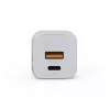 Xtorm 20W GaN² Ultra seinaker — 20 W, USB-C, sisetingimustesse, valge