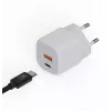 Xtorm 20W GaN² Ultra seinaker — 20 W, USB-C, sisetingimustesse, valge