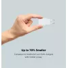 Xtorm 20W GaN² Ultra seinaker — 20 W, USB-C, sisetingimustesse, valge