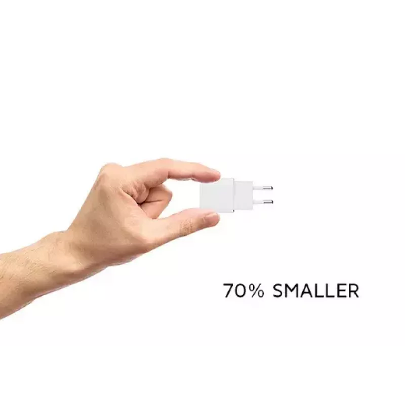 Xtorm 20W GaN² Ultra seinaker — 20 W, USB-C, sisetingimustesse, valge