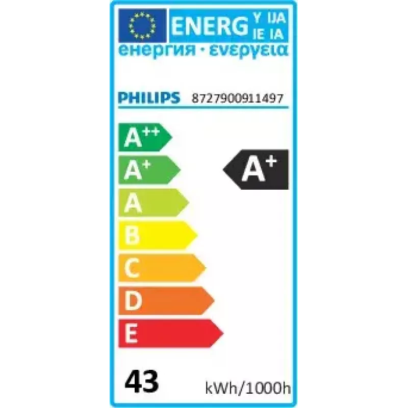 Philips metallhalogeniidpirn 39 W 3000 K 4000 lm