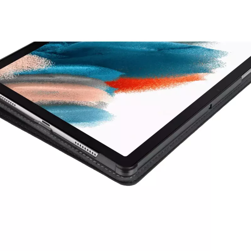 Folio case GeckoCovers Galaxy Tab A8 (2021) jaoks — Easy-Click 2.0, veluur ja kunstnahk, tugi, 10,5-tolline ekraan