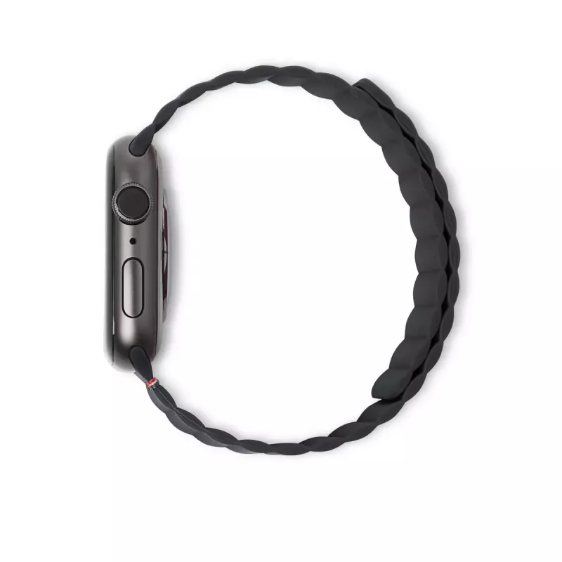 Decoded D21AWS44TS3SCL Charcoal Silicone Magnetic Traction Strap