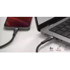 USB-C–Lightning-kaabel LINQ byELEMENTS 2 m MFi sertifikaadiga Must