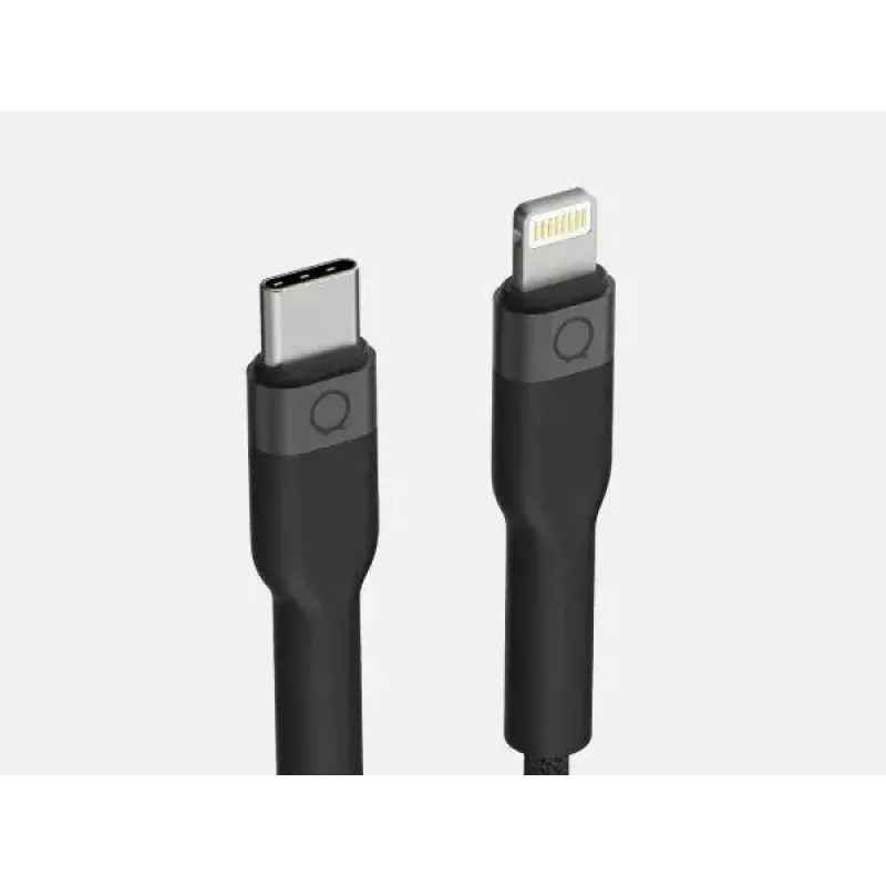USB-C–Lightning-kaabel LINQ byELEMENTS 2 m MFi sertifikaadiga Must