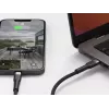 USB-C–Lightning-kaabel LINQ byELEMENTS 2 m MFi sertifikaadiga Must
