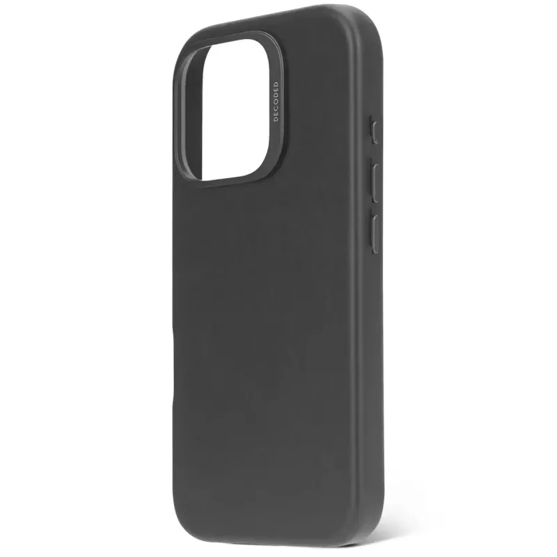Decoded nahkümbris iPhone 16 Pro 6.3 tolli must