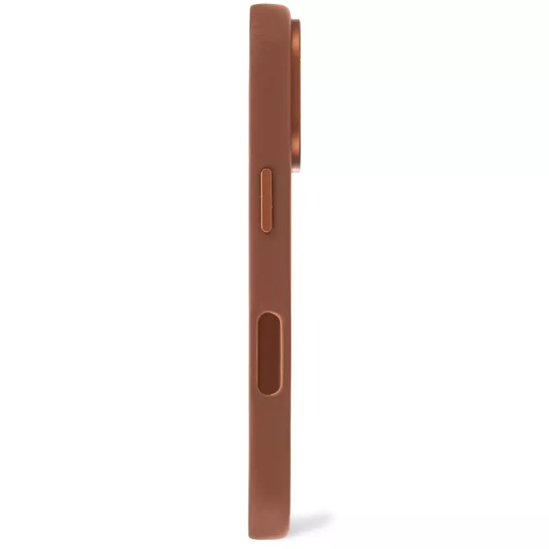 Decoded nahast ümbris iPhone 16 Pro 6.3 inch pruun