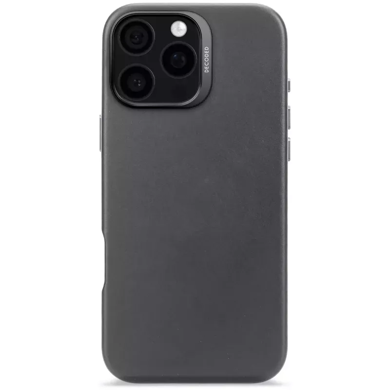 Decoded nahast ümbris mobiiltelefoni ümbris 17,5 cm 6,9 tolli kate Must