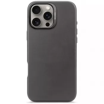 Decoded nahast ümbris mobiiltelefoni ümbris 17,5 cm 6,9 tolli kate Must