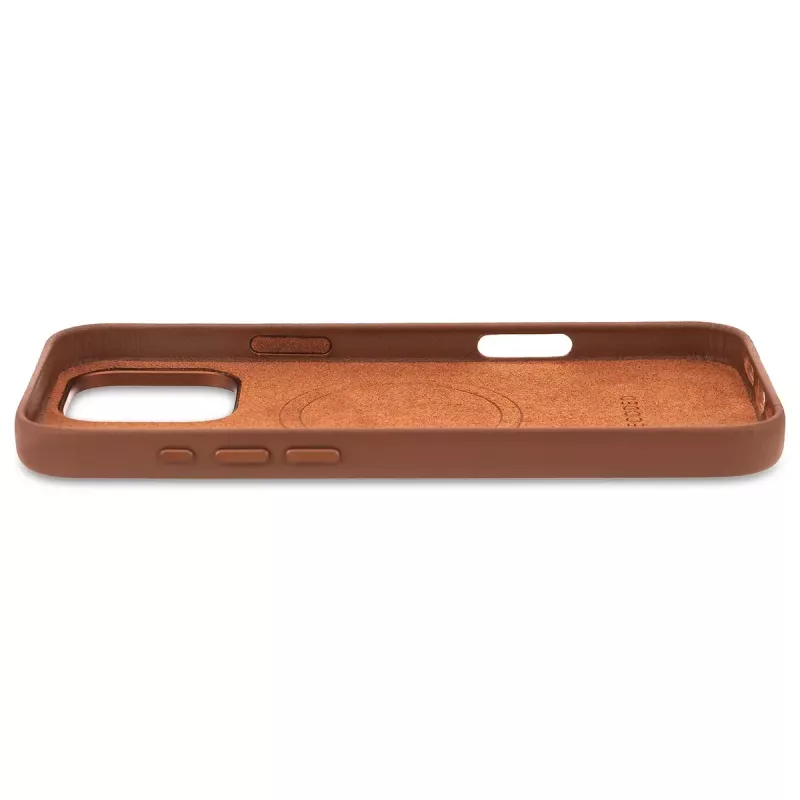 Decoded nahast ümbris iPhone 16 Pro Max 17,5 cm Pruun
