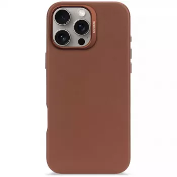 Decoded nahast ümbris iPhone 16 Pro Max 17,5 cm Pruun