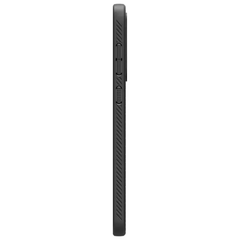 Kaitseümbris Spigen Liquid Air Samsung Galaxy A36 5G-le, mattmust