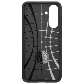 Kaitseümbris Spigen Liquid Air Samsung Galaxy A36 5G-le, mattmust