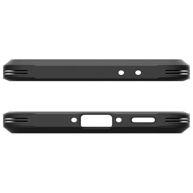 Spigen Tough Armor ümbris Samsung Galaxy A56 5G jaoks — must, kahekihiline kaitseümbris