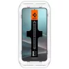 Karastatud privaatsusklaasist ekraanikaitse Spigen Glas.TR EZ FIT HD Samsung Galaxy S24/S25 jaoks — 2 tk
