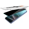 Karastatud privaatsusklaasist ekraanikaitse Spigen Glas.TR EZ FIT HD Samsung Galaxy S24/S25 jaoks — 2 tk