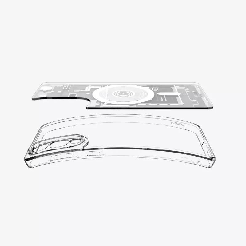 Spigen Galaxy S25 Edge ümbris, valge, 6,7 tolli