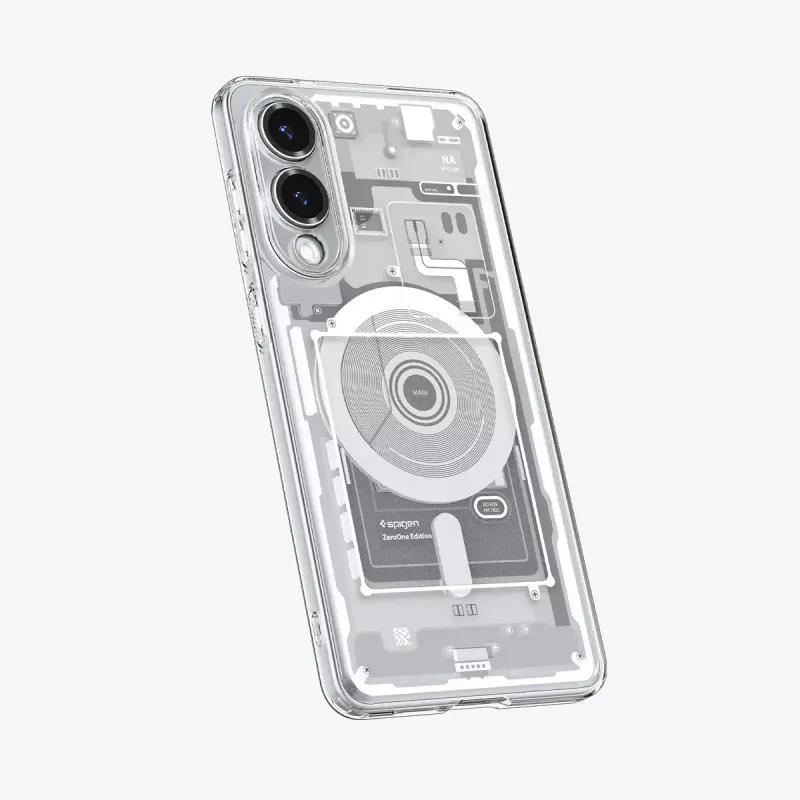 Spigen Galaxy S25 Edge ümbris, valge, 6,7 tolli