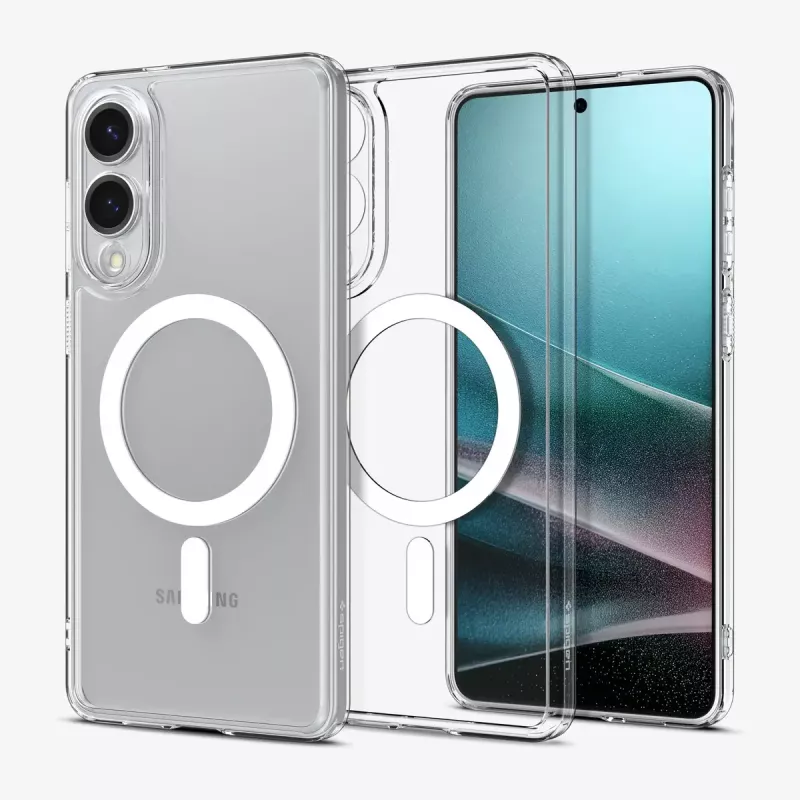 Cover Spigen Galaxy S25 Edge Clear Valge Transparent 6.7 inch