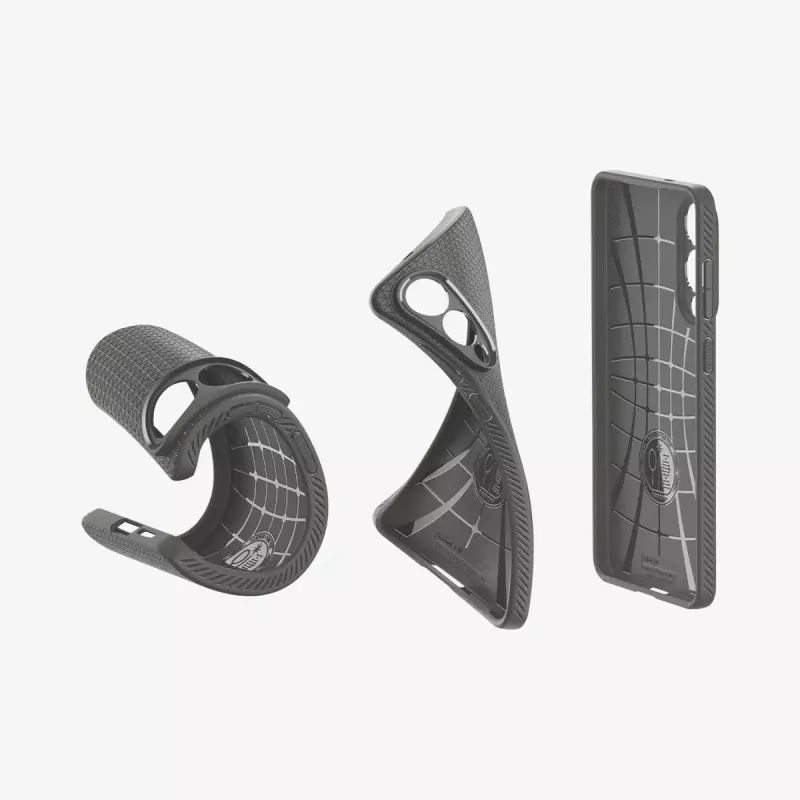 Cover Spigen Galaxy S25 Edge Marble Gray Monochrome