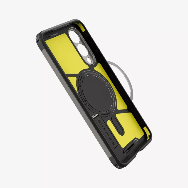 Katte Spigen Galaxy S25 Edge Tough Armor AI MagFit Gunmetal