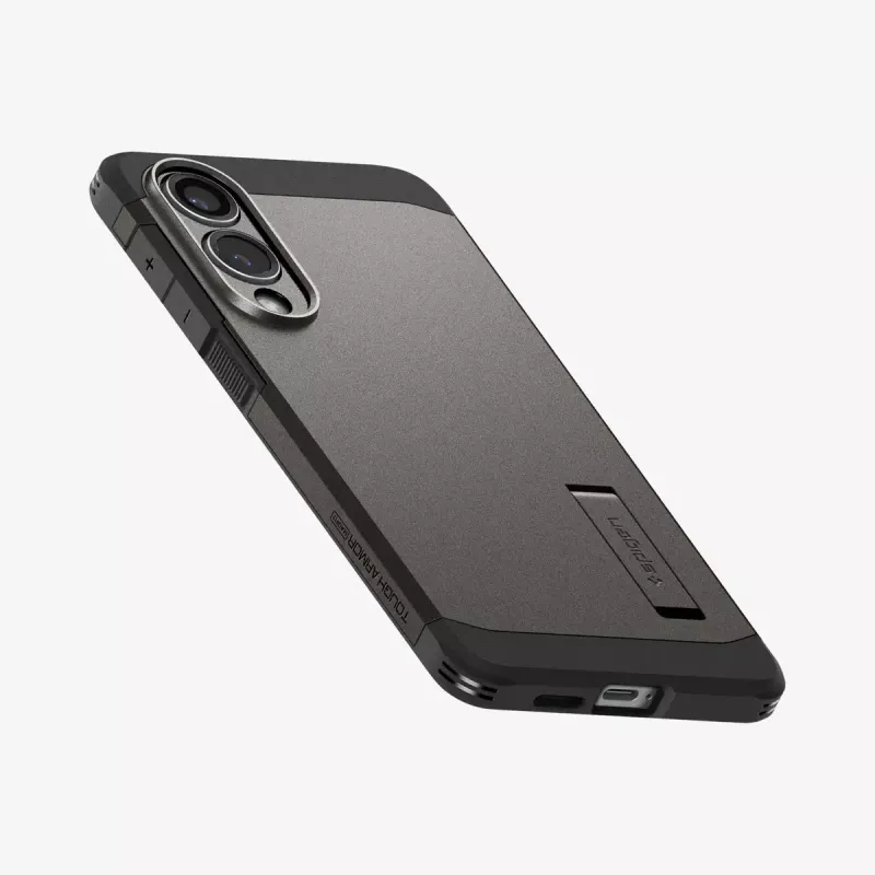 Katte Spigen Galaxy S25 Edge Tough Armor AI MagFit Gunmetal