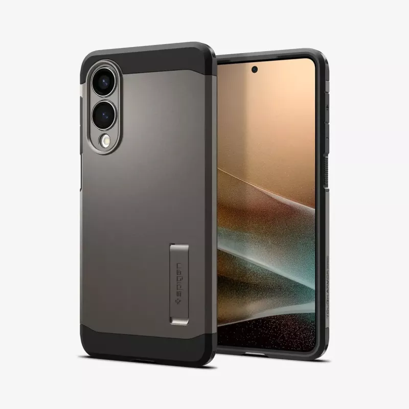 Katte Spigen Galaxy S25 Edge Tough Armor AI MagFit Gunmetal